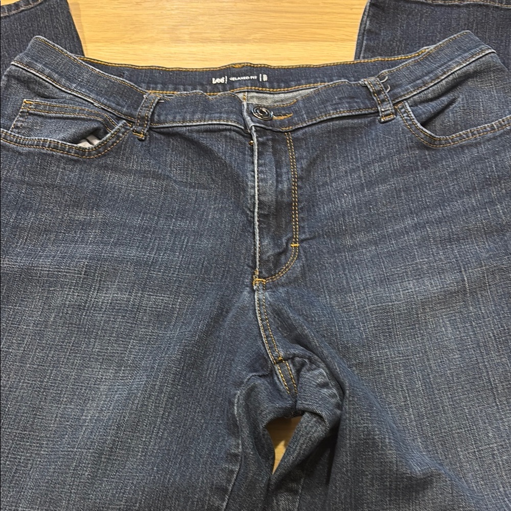 Ladies Lees Blue Jeans